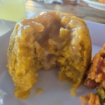 Cafeteria Tropical - Moist on the inside, crispy on the outside and full of flavor mofongo (dont forget to ask for a sauce-garlic was my favorite) - Cafeteria Near Me - San Juan, Puerto Rico Cafeteria Tropical - Moist on the inside, crispy on the outside and full of flavor mofongo (dont forget to ask for a sauce-garlic was my favorite) - Cafeteria Near Me - San Juan, Puerto Rico