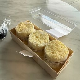 Taro paste mochi cheese chiffon cake Taro paste mochi cheese chiffon cake
