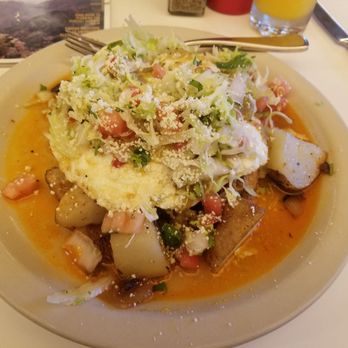 HashTAG - Central Park - Unimpressive.  Look how watery the sauce was, and the large chunks of mealy, bland, blah boiled potatoes were awful. - Breakfast & Brunch Near Me - Denver, Colorado