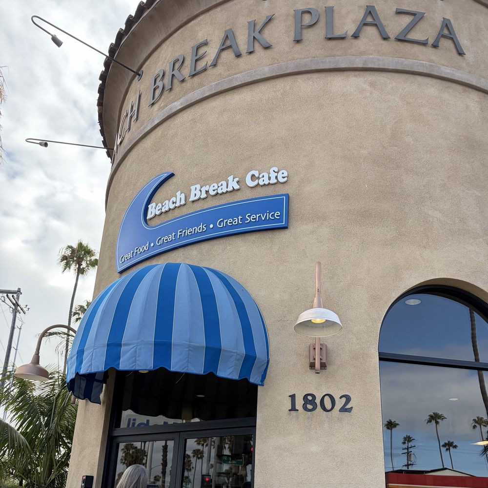 Beach Break Cafe - Outside of the place - Breakfast & Brunch Near Me - Oceanside, California Beach Break Cafe - Outside of the place - Breakfast & Brunch Near Me - Oceanside, California