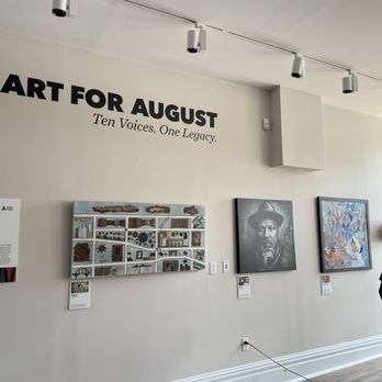 August Wilson House - This is the art that local artists created and were chosen to display in the creative space. - Performing Arts Near Me - Pittsburgh, Pennsylvania