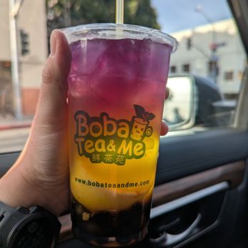 Boba Tea & Me - Butterfly passion fruit - Bubble Tea Near Me - Santa Monica, California