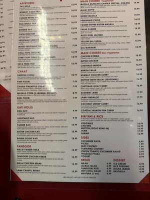 Menu photo 8 Chaska Indian Restaurant Las Vegas, NV Menu photo 8 Chaska Indian Restaurant Las Vegas, NV