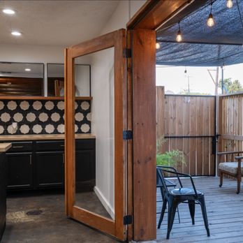 Assembly - french doors at kitchen - Venues & Event Spaces Near Me - Houston, Texas