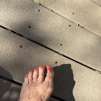 Levié Venus Nail Bar - Sparkly orange for my toes - Nail Salons Near Me - Cedar Park, Texas Levié Venus Nail Bar - Sparkly orange for my toes - Nail Salons Near Me - Cedar Park, Texas