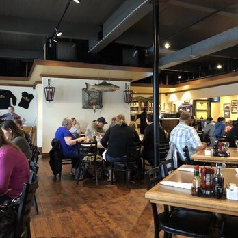 Finn's Fish House - The main room of the restaurant at 6:45pm on a Monday in August. No wait to be seated. - Seafood Near Me - Seaside, Oregon Finn's Fish House - The main room of the restaurant at 6:45pm on a Monday in August. No wait to be seated. - Seafood Near Me - Seaside, Oregon