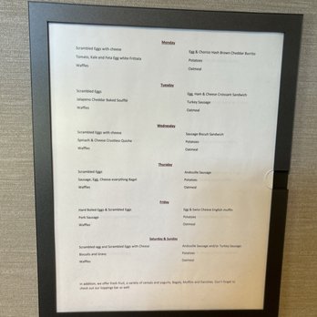 Residence Inn Livermore - Breakfast Menu - Hotels Near Me - Livermore, California Residence Inn Livermore - Breakfast Menu - Hotels Near Me - Livermore, California