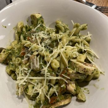 The Wooden Chair - Chicken pesto pasta dish - Breakfast & Brunch Near Me - Stevens Point, Wisconsin The Wooden Chair - Chicken pesto pasta dish - Breakfast & Brunch Near Me - Stevens Point, Wisconsin