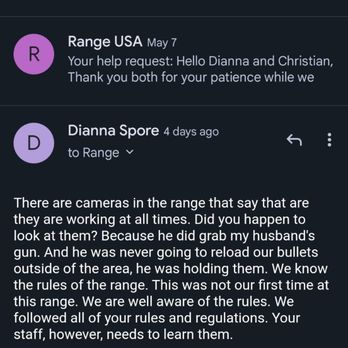 Range USA Merrillville - Now I may have been slightly rude in my last response, but unlike this company, I take gun safety seriously. - Firearm Training Near Me - Merrillville, Indiana