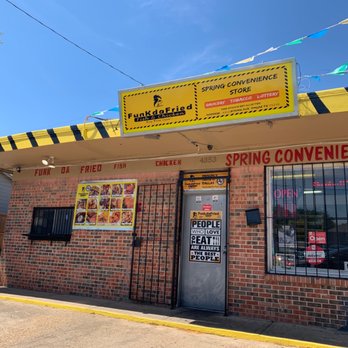 Funk Da Fried Fish & Chicken - Storefront - Seafood Near Me - Dallas, Texas Funk Da Fried Fish & Chicken - Storefront - Seafood Near Me - Dallas, Texas