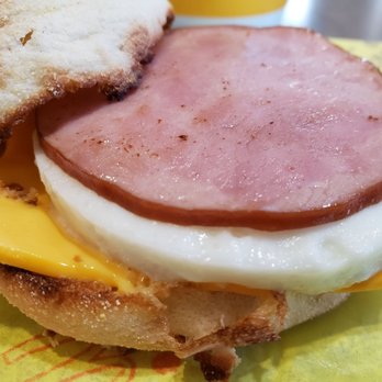 McDonald's - a ham, cheese, and egg sandwich - Fast Food Near Me - Montville, Connecticut McDonald's - a ham, cheese, and egg sandwich - Fast Food Near Me - Montville, Connecticut