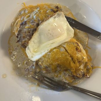 Big Bad Breakfast - Mobile - Cathead biscuit with chicken and egg - Breakfast & Brunch Near Me - Mobile, Alabama Big Bad Breakfast - Mobile - Cathead biscuit with chicken and egg - Breakfast & Brunch Near Me - Mobile, Alabama