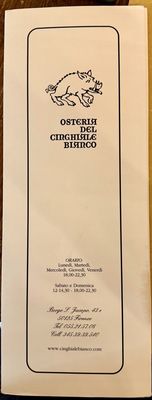 Osteria del Cinghiale Bianco by null