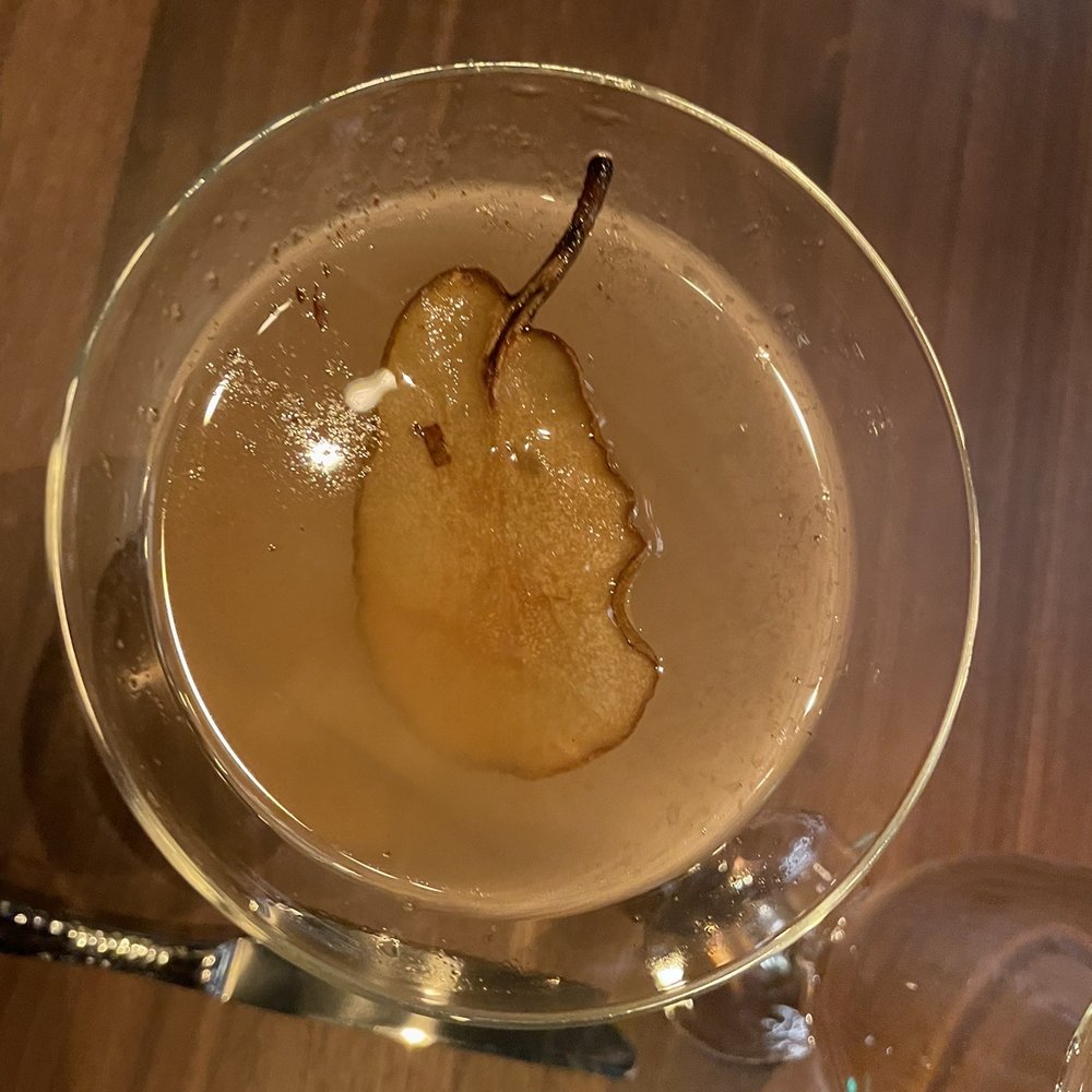 Ramsay's Kitchen - Spiced pear cocktail - New American Near Me - Las Vegas, Nevada Ramsay's Kitchen - Spiced pear cocktail - New American Near Me - Las Vegas, Nevada