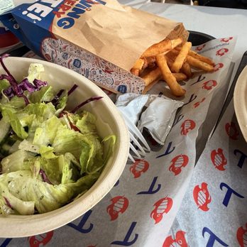 Tahini's Shawarma - Yonge St - Fries Salad - Middle Eastern Near Me - Richmond Hill, Ontario