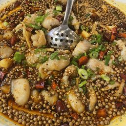 Spicy numbing fish