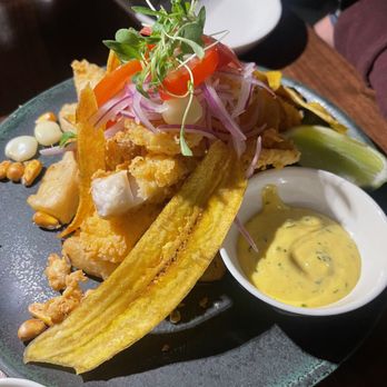 La Mar - Fried seafood appetizier - Peruvian Near Me - Bellevue, Washington