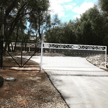 Blue Line Fabrication & Mobile Welding - Custom Gate Installed - Metal Fabricators Near Me Blue Line Fabrication & Mobile Welding - Custom Gate Installed - Metal Fabricators Near Me