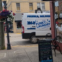 The Funky Laundry Company - Had the audacity to say "what yellow line" wouldn't trust someone with my clothes who can't see a brightly painted sidewalk!