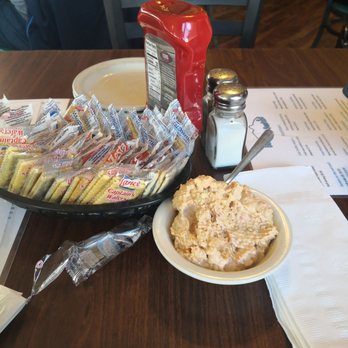 Baffin Bay Seafood - Complimentary pate like tarter sauce. - Seafood Near Me - Riviera, Texas
