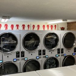 Long Handles Laundromat - New Speedqueen dryers, all credit card capable