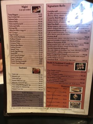 Menu photo 1 unisushi Chula Vista, CA Menu photo 1 unisushi Chula Vista, CA