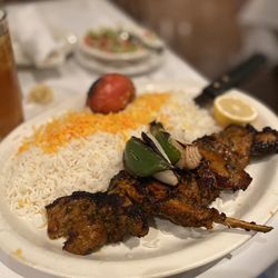 Jino's Pars - Shish Lick (Rack of Lamb) kabob Shish Lick (Rack of Lamb) kabob