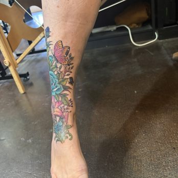 Lady Luck Tattoo - after - Tattoo Near Me - Phoenix, Arizona Lady Luck Tattoo - after - Tattoo Near Me - Phoenix, Arizona