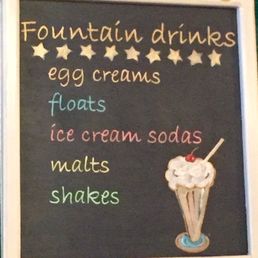 Munday's - Egg creams! - menu - American Near Me - Huntington, New York