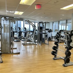 Houston Methodist Employee Fitness Center - More cardio equipment in the back (elliptical, treadmills)
