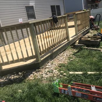 Sammy's Home Improvement - a deck being built - Handyman Near Me Sammy's Home Improvement - a deck being built - Handyman Near Me