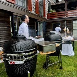 Weekapaug Inn - Grilling on Fathers Day