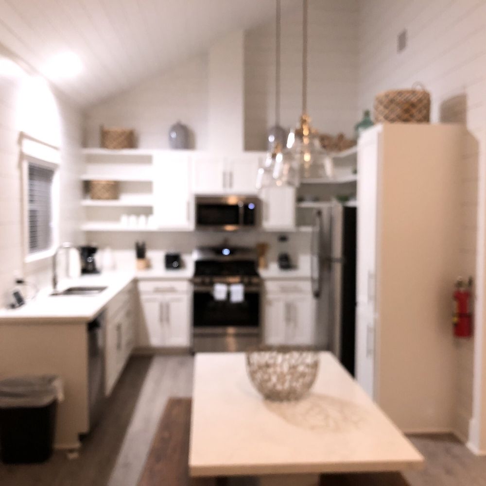 Old Town Cottages - Well equipped kitchen with everything you need. - Hotels Near Me - Port Aransas, Texas