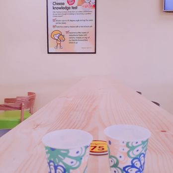 Happy Lemon - Sample green tea with salted cheese - Coffee & Tea Near Me - Union City, California