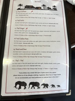Menu photo 2 Family Thai Restaurant Cranbrook, BC Menu photo 2 Family Thai Restaurant Cranbrook, BC