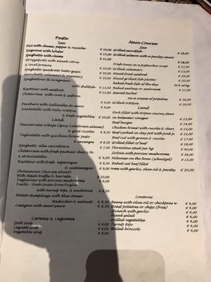 Menu photo 5 Il Clarinetto Florence, FI