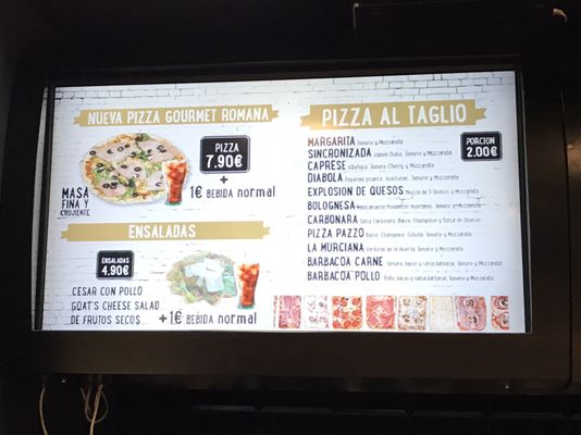 Menu photo 2 Pizzart Arroyomolinos, M