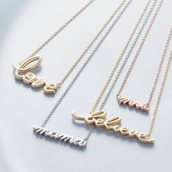 Mira Jewelry Design - Signature & Monogram Necklaces
