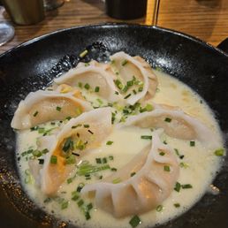 Sweet potato dumpling. I didn't like it.
