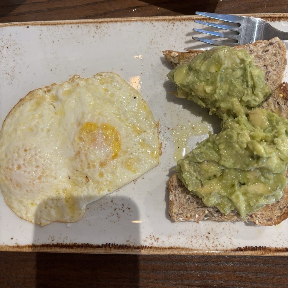 First Watch - Avocado toast and eggs over medium. - Breakfast & Brunch Near Me - Greensboro, North Carolina