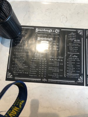 Menu photo 1 Sourdough & Co Turlock, CA Menu photo 1 Sourdough & Co Turlock, CA