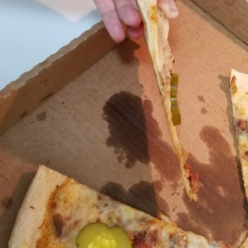 Gianni's Pizza - I love thin crust but Wtf. The pickle is thicker... - Pizza Near Me - Oceanside, California