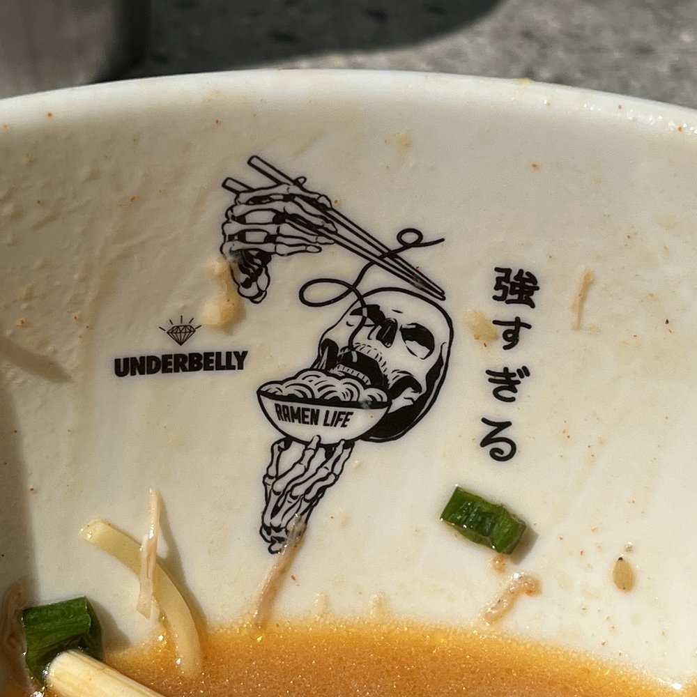 Underbelly - Ramen. So delicious I forgot to get a picture before I started eating. - Ramen Near Me - San Diego, California Underbelly - Ramen. So delicious I forgot to get a picture before I started eating. - Ramen Near Me - San Diego, California