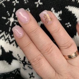 Dip W/ nail art