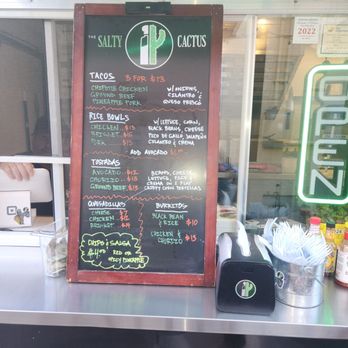 The Salty Cactus - Menu - Food Trucks Near Me The Salty Cactus - Menu - Food Trucks Near Me