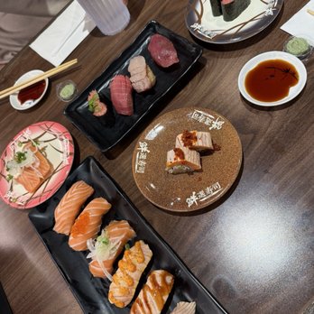 Waka Sakura - various dishes - Conveyor Belt Sushi Near Me - Irvine, California Waka Sakura - various dishes - Conveyor Belt Sushi Near Me - Irvine, California