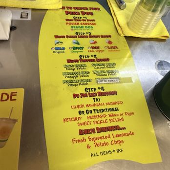 Puka Dog - Menu - Hot Dogs Near Me - Koloa, Hawaii Puka Dog - Menu - Hot Dogs Near Me - Koloa, Hawaii