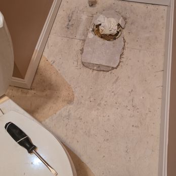 Three Rivers Builders - More the master bathroom that they left unusable for over 2 years - Damage Restoration Near Me - Severna Park, Maryland
