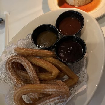Columbia Restaurant - Churros and flan - Spanish Near Me - Celebration, Florida Columbia Restaurant - Churros and flan - Spanish Near Me - Celebration, Florida