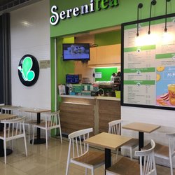 Serenitea - They have a few tables out in the mall